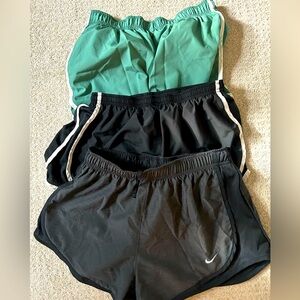 Lot of 3 pairs Nike DriFit shorts size m
